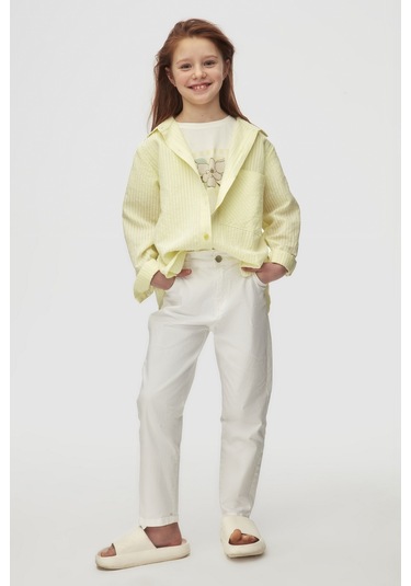 Nk Kids Majove Kız Çocuk Gömlek 38328 Sarı