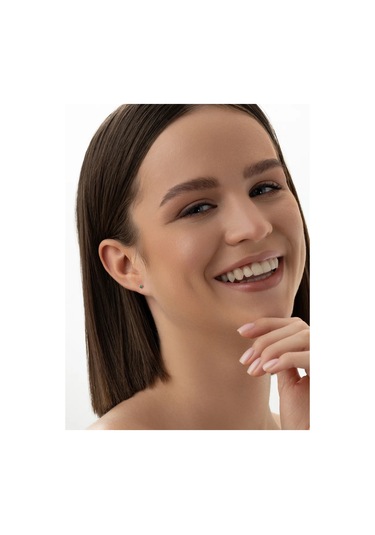 925 Lıght Zümrütlü Gümüş Küpeler 91244483 Yeşil