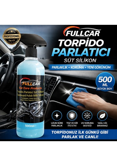 Fullcar Torpido Parlatıcı Süt Silikon 500 Ml