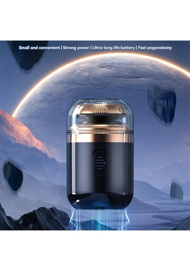 2'si 1 Arada Taşınabilir Elektrikli Tıraş Makinesi Burun Düzeltici Beyaz