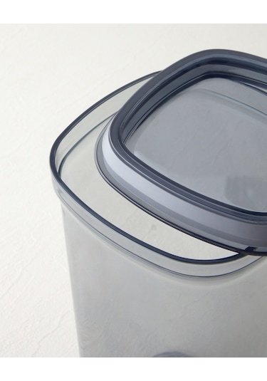 Jade Plastik 3'lü Kavanoz 700 Ml 1,4 L 2 L Füme Füme