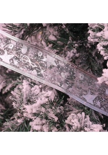 Szypzstore 4 M 40 Leds Noel Ağacı Şerit Işık Dekorasyonu Dize Işıklar Dıy Dantel Yaylar Dize Işık Ev Dekorları Yeni Yıl Işığı 5ho7ot Beyaz