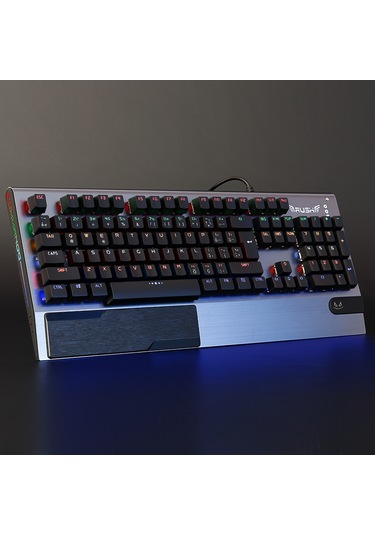 Rush Commando RK848 Mavi Switch Rainbow Mekanik Gaming Oyuncu Klavye