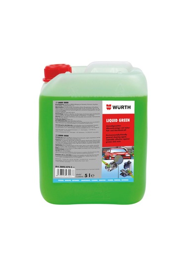 Würth Araç Dış Temizleyici Lıquıd Green 5 Lt