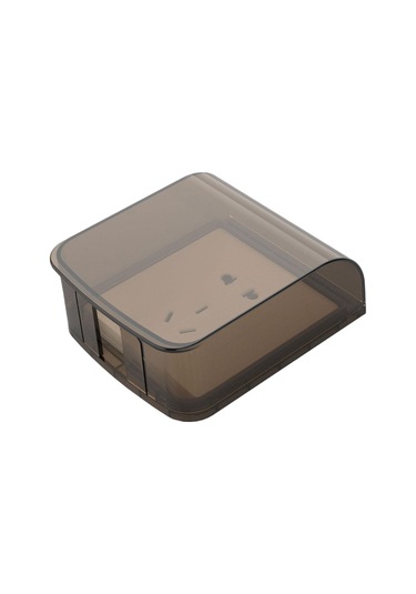 Homyl Su Geçirmez Çıkış Fişi Kapağı Duvar Soket Siyah