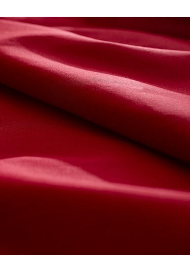 Madame Coco Manon King Size %100 Pamuk Ranforce Lastiksiz Çarşaf - Kırmızı 8684427057667 Kırmızı