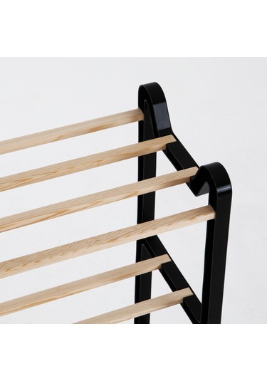 Na-03 Ahşap Ayakkabılık Kaliteli Masif Çam Çubuk Ahşap Ahşap