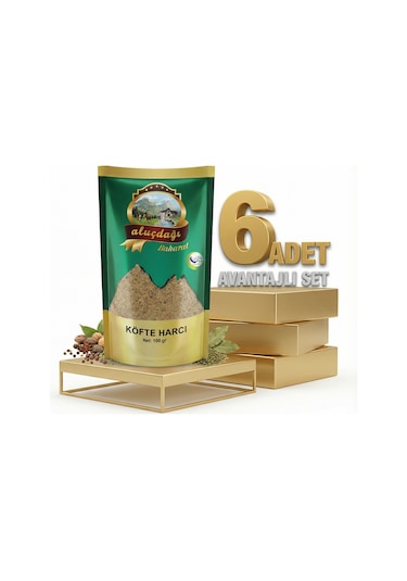 Aluçdağı Izgara Köfte Harcı 6x100 Gr