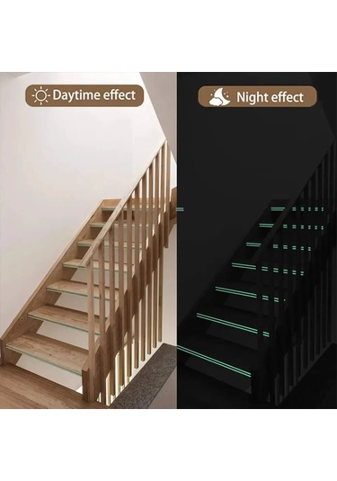 Karanlıkta Işık Veren Gece Parlayan Su Geçirmez Bant 10cmx124cm