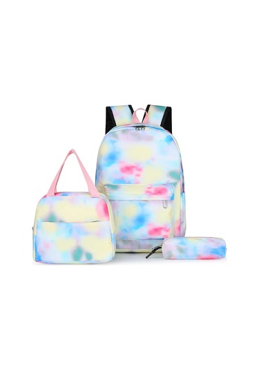 Vktech 3'lü Genç Okul Sırt Çantası Seti - Ayarlanabilir Kayışlı, Su Geçirmez Moda Çocuk Çantasıgreen Green