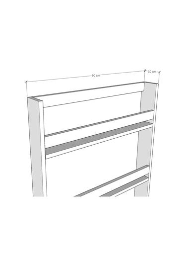 Çocuk Odası Raf / Kitaplık Çr-01 Safir Meşe