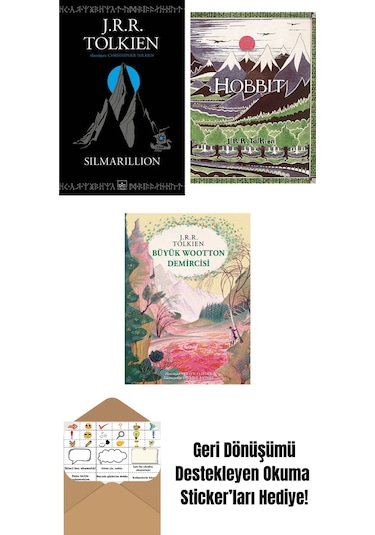 Silmarillion + Hobbit Özel Ciltli Baskı + Büyük Wootton Demircisi Özel Ciltli Baskı