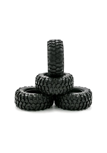 Novahub 1/10 Trx4 Scx10 Rc Araçlar İçin 4 Adet 96mm Kauçuk Lastik
