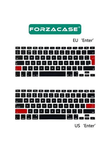 Macbook Uyumlu Pro 14 A2442/a2681/a2779 Silikon Klavye Koruması Us-fc338