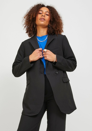 Jack & Jones Kadın Kruvaze Ceket - Mary 12200590 Black Siyah