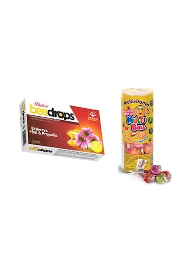 Multi Ball Vitamin Ve Mineralli Lolipop 15'li+pastil 24 Adet
