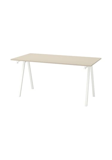 Masa İskeleti, Beyaz, 140/160 Cm Beyaz