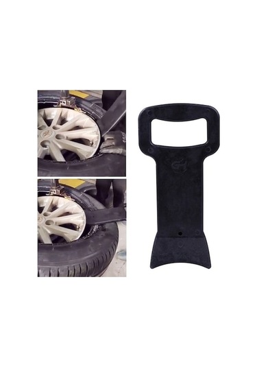 Ankatek Tasarrufu Sones Siyah Sağlayan Lastik Emek Düz Çubuk Boncuk Adet 2 Ax