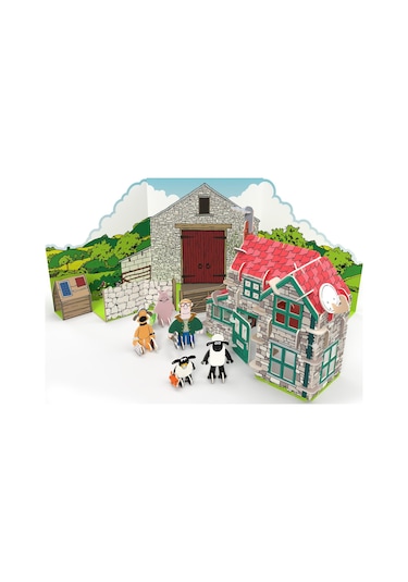 Playpress - Story Playset - Shaun The Sheep Mossy Bottom