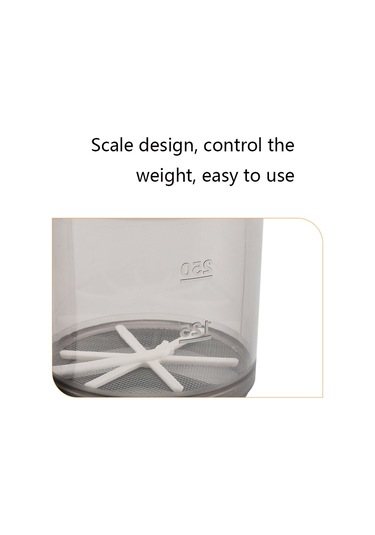 Sones Kullanışlı Elde Tutulan Un Eleği Pudra Şekeri Eleği Pişirme Aleti Kahverengi