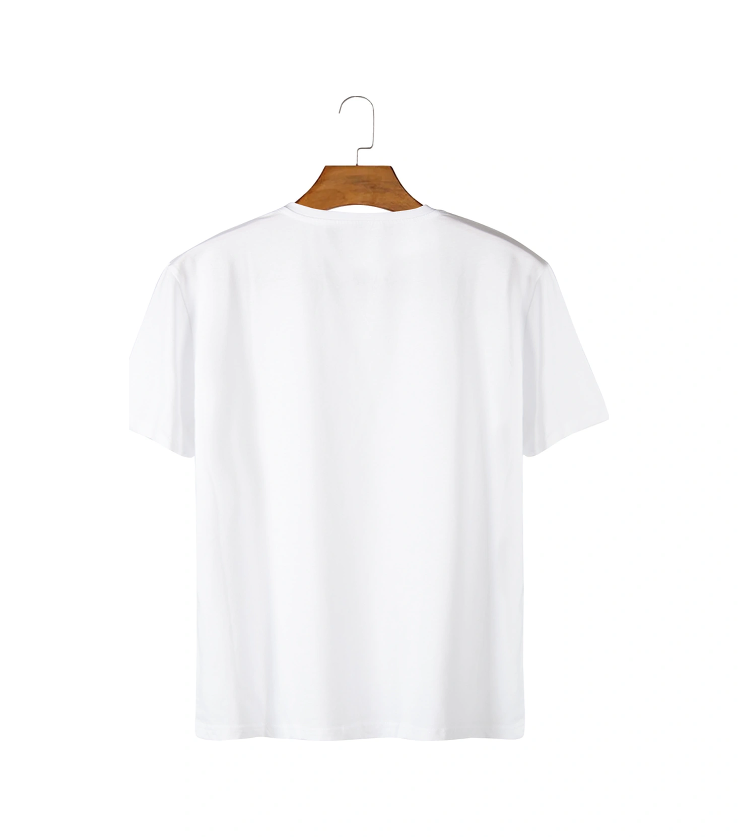 Unisex Beyaz Önü Veaven Baskılı Bisiklet Yaka Oversize Kalıp Basic Pamuklu T-shirt Beyaz1