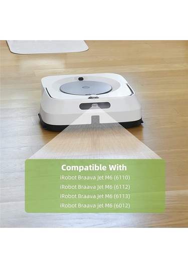 İrobot Braava Jet M6 Ultimate Robot Mop İçin 10'lu Paket Mop Pedi
