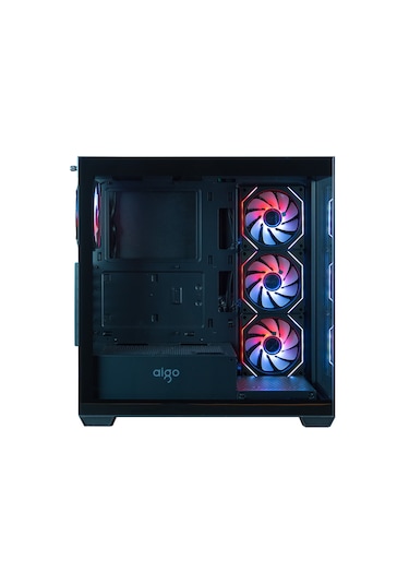 Aıgo Ds900 Siyah 4x12 750w Argb Mid Tower Kasa