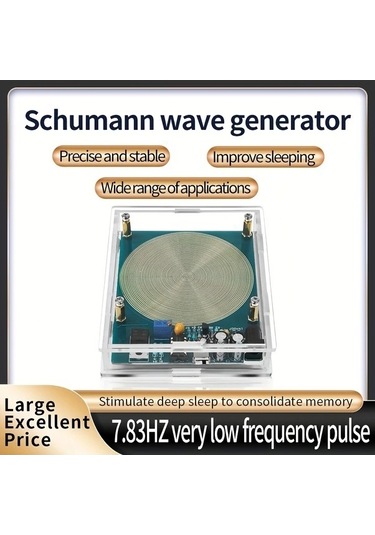 Sandwich Kolay Kullanılır Motion003 Usb Bağlantılı Gösterge Işıklı 7.83hz Schumann Dalga Rezonans Cihazı 1 Set