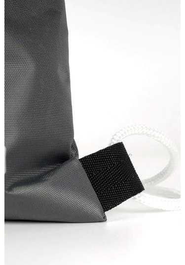 Rakerplus Antrasit 32x45 Cm Su Geçirmez Büzgülü Krampon Ve Spor Çantası Gri