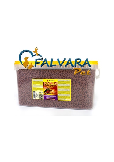 250 Gram Tropical Cichlid Carnivore Medium Pellet Büyük Granül Ba
