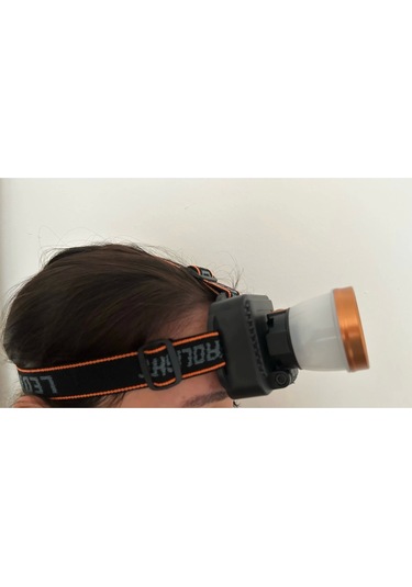 Ps-810 Kafa Lambası, Led Aydınlatmalı Kafa Feneri, Multifonksiyonel 20 Watt + Led 4 Mod Çalışma