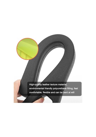 Aubyhe Oto Koltuk Aralığı Dolgusu - Araç İç Dekor Eşyası, Eşyaların Düşmesini Engeller, Kahverengi 2 Adet