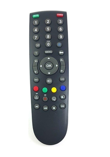 Grundig Uyumlu Lcd-Led Tv Kumanda - Lcd-566