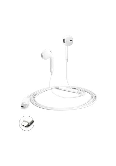 Fitplus IP15S Type-C Stereo Kablolu Kulak İçi Kulaklık