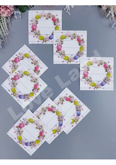 Love Land Paskalya Çelengi İçin 20 Adet Kağıt Mendil 33 33 Cm 152340606 Pembe