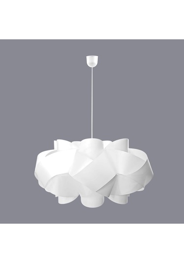 Petal Beyaz Sarkıt Avize Kolay Kurulum Beyaz