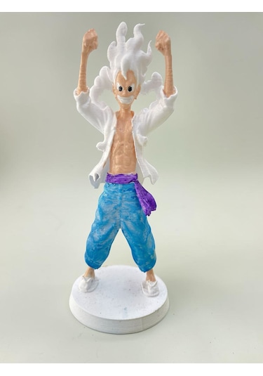 Luffy Gear 5 Koleksiyonluk Figür One Piece Anime Heykel Biblo 15 Cm