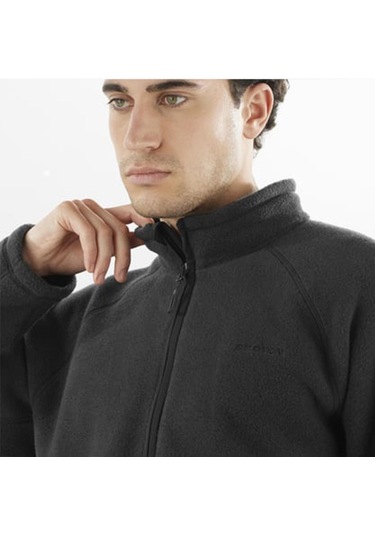Salomon C22838 Chroma Fleece Pullov Hz Erkek Polar - Siyah Siyah