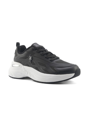 U.S. Polo Assn. 5P GELDA 5FX Kadın Siyah Koşu & Yürüyüş Spor Ayakkabısı