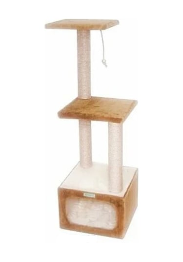 Turkuaz Pet TR-211 Draco 3 Katlı Kedi Tırmalama Evi 102 CM