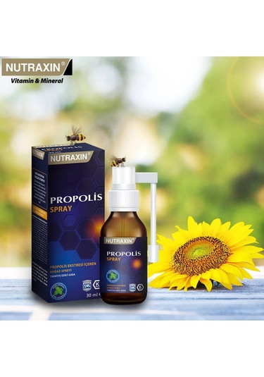 Nutraxin Propolis Sprey 30 Ml - Boğaz Spreyi