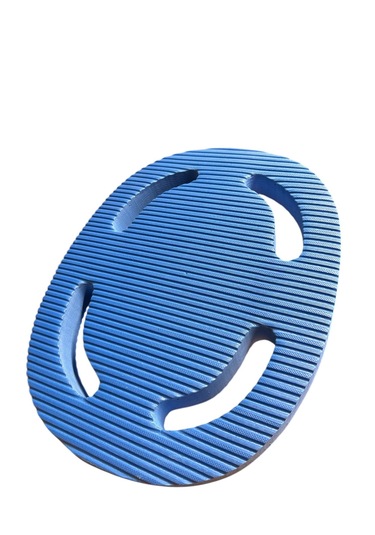 Yüzme Tahtası Mavi Oval 39x31x4 Cm Kalınlık Mavi