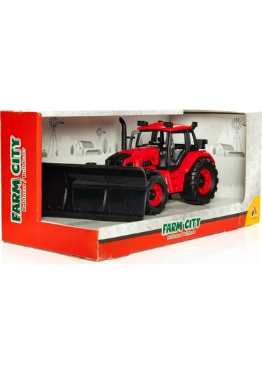 Buldozer - Farm City - Kırmızı