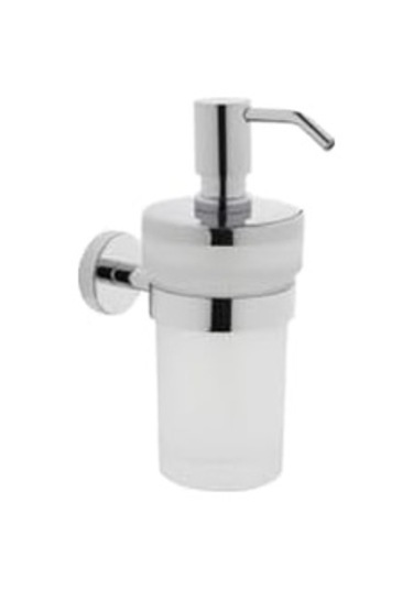 Base 200 A44107 Sıvı Sabunluk, Krom Siyah