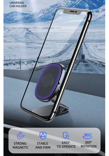 Araç İçi Mıknatıslı Telefon Tutucu Güçlü Mıknatıs Yüksek Kalite
