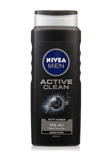 Nivea Men Active Clean Aktif Karbon Duş Jeli 500 ML