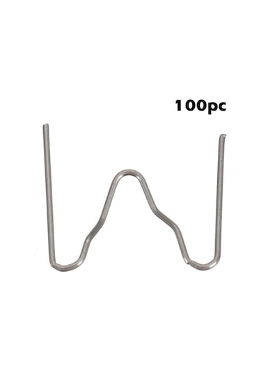 Shineyee 100 Adet M Tipi 0.6mm Tungsten Filamentli Otomobil Tampon Tamiri Plastik Kaynak Filamani - Kırık Plastik Tamir İçin Kaynak Çivi