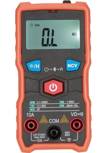 Wellhise Xt803 Ncv Dijital Multimetre Ac/dc Voltmetre Ampermetre N11.1313
