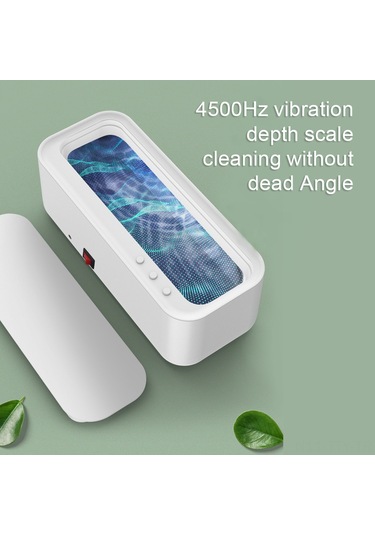 Dianziye Usb 5w 45khz Ultrasonik Temizleyici - Gümüş, Parfüm Fırçası, Gözlük İçin Ev Ve Ofis Elektrikli Aygıtı