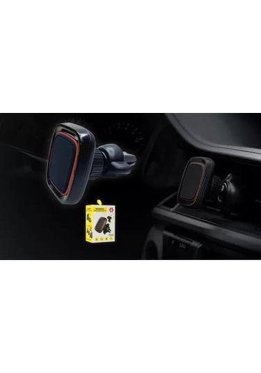 Monyee Metal Manyetik Araç Tutucu, 720 Dönüşlü, Çok Açıklı, Klipsli Havalandırma Çıkışı, Telefon Sabitleyici